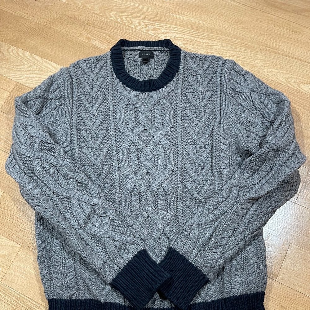 J. Crew Cable Knit Sweater!